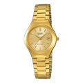 Casio Analog Gold Stainless Steel Women's Watch